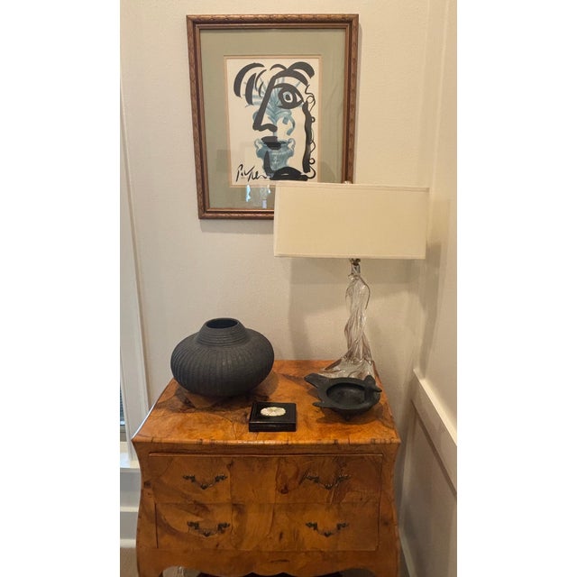 Antique Mother of Pearl Inlaid Lacquered Presentation / Keep Sake Box For Sale - Image 14 of 14