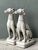 Stone Vintage Cast Concrete Dogs - A Pair For Sale - Image 7 of 12