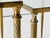 Metal Neo-Classical Brass Nesting Tables, 1960 For Sale - Image 7 of 8