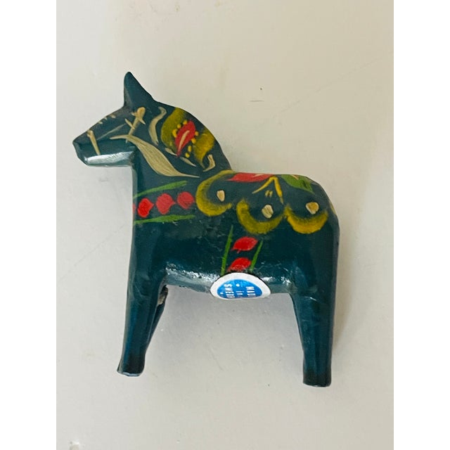 Vintage Swedish designer Nils Olsen Handpainted horse toy figurine.