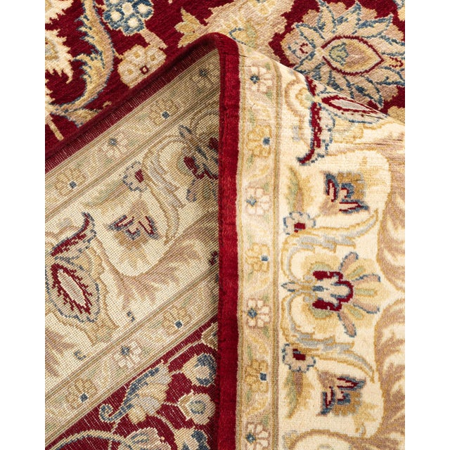 Mogul, One-of-a-Kind Hand-Knotted Area Rug - Red, 4' 2" x 6' 4" For Sale In New York - Image 6 of 8