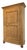 Biedermeier Farmhouse Cabinet in Softwood For Sale