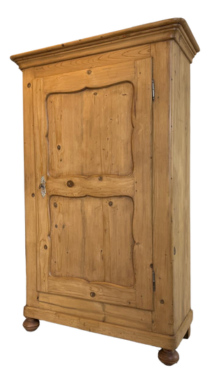 Biedermeier Farmhouse Cabinet in Softwood