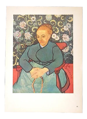 Vintage Ltd. Ed. Post-Impressionist Lithograph-Vincent Van Gogh (Fr. 1853-'90)
