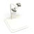 Diamond Stud Earrings 14k Gold "X" 0.10 TCW Certified For Sale - Image 4 of 6