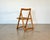 Vintage Folding Chairs in Ash and Vienna Straw, 1970s, Set of 4 For Sale - Image 14 of 18