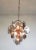 Transparent Mid 20th Century Smoked Glass Discs Chandelier by Vistosi For Sale - Image 8 of 10