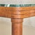 Italian Oak Dining Table with Green Marble Top, 1970s For Sale - Image 11 of 11