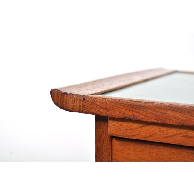 Mid-Century Modern Magic Oak Desk, 1950s For Sale - Image 6 of 18