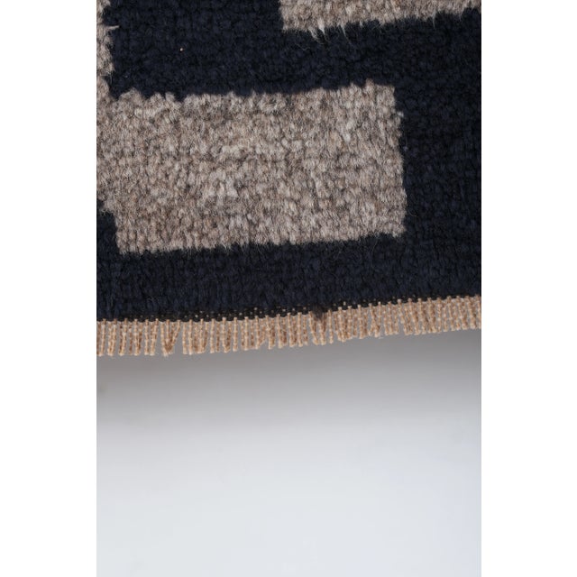 1980s Turkish Tulu Shaggy Rug 2'9'' X 6'4'' For Sale - Image 10 of 11