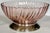 Made in France Pink Swirl Centerpiece Bowl With Silver Plated Base, Polished For Sale - Image 10 of 10