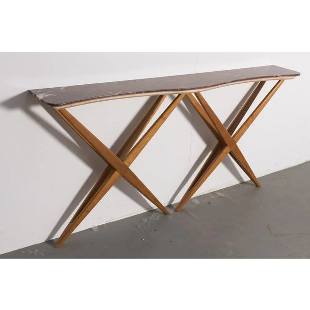 Vintage Console Table, 1960s For Sale - Image 4 of 6