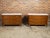 19th Century Pair of French 19th Century Three-Drawer Walnut Commodes with White Marble Tops For Sale - Image 5 of 12