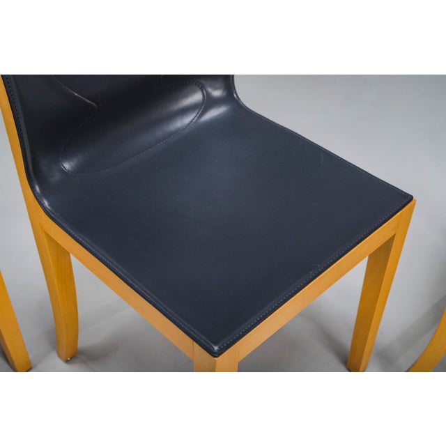 Animal Skin Dining Chairs by Matteo Grassi, 1995, Set of 5 For Sale - Image 7 of 18