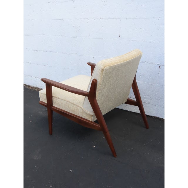 Mid Century Modern Lounge Side Accent Chair 6614 For Sale In Miami - Image 6 of 16