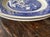 Mid-Century Modern Early 20th Century Large Blue Willow 11 3/8” Chop Plates - a Pair For Sale - Image 3 of 7