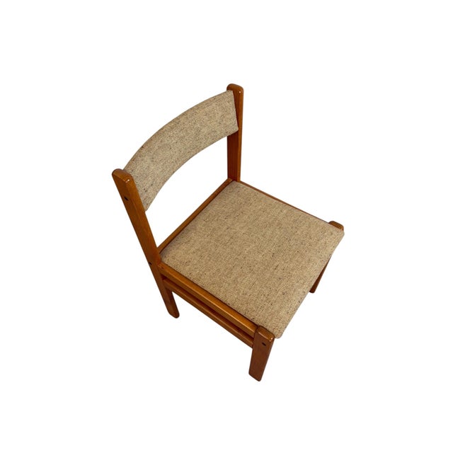 Mid-Century Modern Danish Teak 4-Seater Dining Table & Chairs from Gangso Mobler, 1970, Set of 5 For Sale - Image 12 of 15