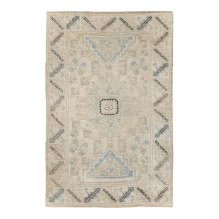 Galerie Shabab Collection Mid-20th Century Handmade Turkish Anatolian Throw Rug For Sale