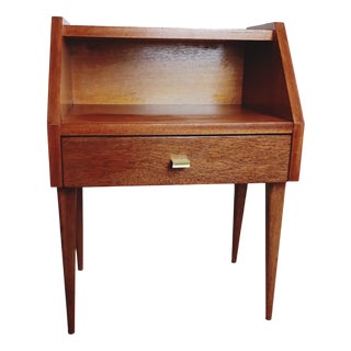 Vintage Swedish Bedside Table, 1970s For Sale