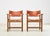 Classic pair of model 3238 'Spanish Hunting' chairs, designed by Borge Mogensen in 1964 for Fredericia Stolefabrik...