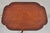 Late 19th Century Antique American Sheraton Mahogany Tilt Top Side Tea Table Candle Stand For Sale - Image 5 of 12