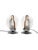 Transparent 1970s Toni Zuccheri, Murano Blown Glass Lamps, Mazzega, Murano Italy - Set of 2 For Sale - Image 8 of 13