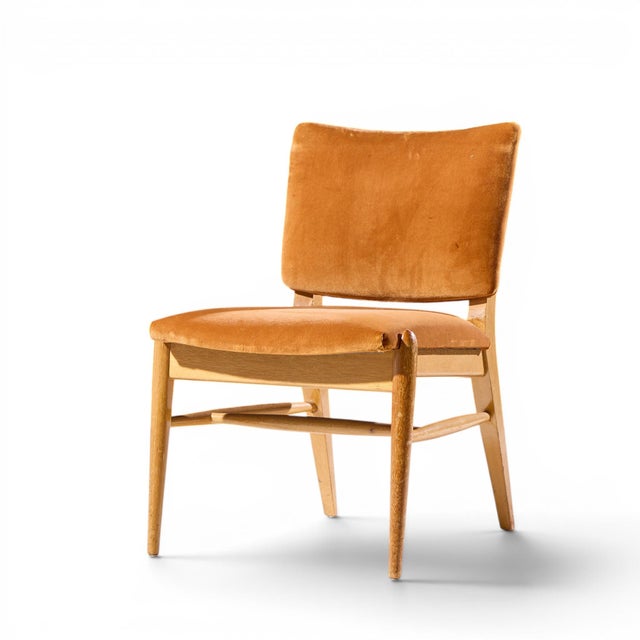John Keal for Brown Saltman Mid Century Bleached Mahogany Dining Chairs - Set of 6 For Sale In Chicago - Image 6 of 17