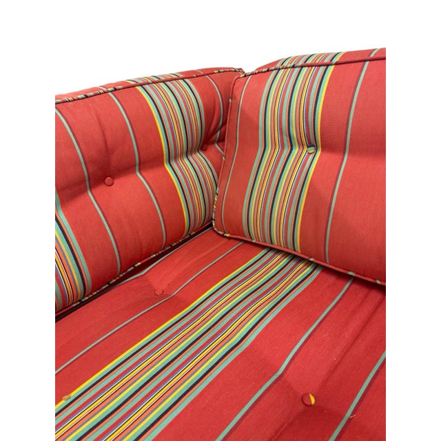 1990s McGuire Wicker Couch For Sale In New York - Image 6 of 7