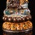 Bronze Late 19th Century Cloisonné Bronze Guanyin With Child, 4500g, Gilt Figurine For Sale - Image 8 of 8