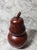 This beautiful wood carved pear holds toothpicks, bobby pins or anything else that fits inside. The wood is sleak and...