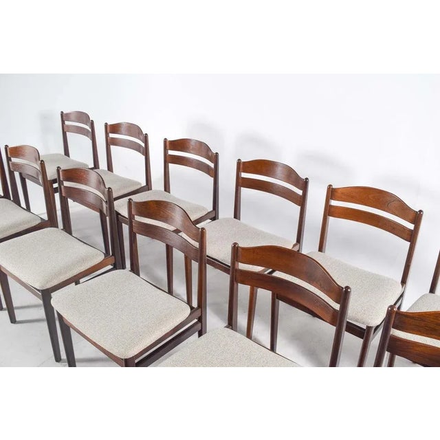 Dining Chairs from Skovby, 1960s, Set of 12 For Sale - Image 3 of 7