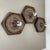 Brown Ceramic Sputnik Wall Lights from Pan Keramik, Germany, 1970s, Set of 3 For Sale - Image 16 of 18