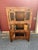 Vintage Korean-Style Wooden Storage Tansu Cabinet With Lattice Doors & Iron Hardware For Sale In Philadelphia - Image 6 of 12