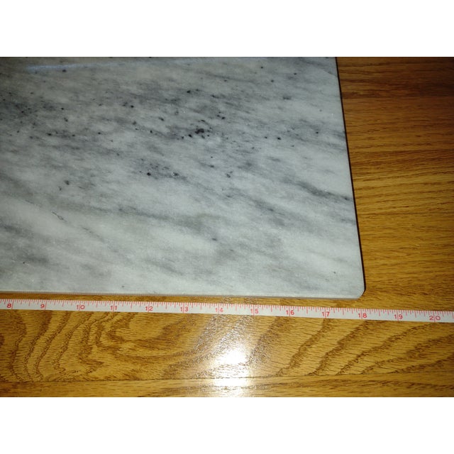 1980s Marble Rolling Pin and Marble Board- 2 Pieces For Sale - Image 6 of 12