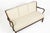 Danish Modern Solid Walnut Spindle Back Sofa in Schumacher Fabric, Circa 1960 For Sale - Image 12 of 18