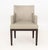 Early 21st Century Christian Liaigre Style Taupe Upholstery Dining Chairs, 6 For Sale - Image 5 of 9