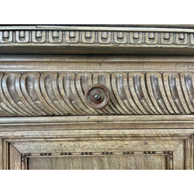 Wood Early 19th Century French Bleached Walnut Credenza For Sale - Image 7 of 17