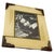 Art Deco Gold Reverse Painted Glass 4x6 Geometric Picture Frame For Sale - Image 4 of 7