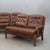 Vintage Three-Piece Sofa Set in Leather, 1980, Set of 3 For Sale - Image 9 of 18