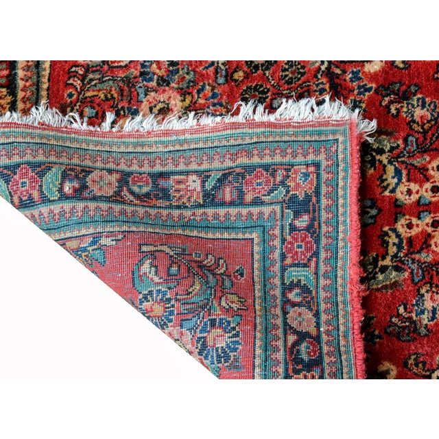 Early 20th Century Persian Sarouk Runner For Sale - Image 9 of 11