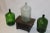 Glass Bottle Green Demi Jon Transparent 1950s For Sale - Image 6 of 12
