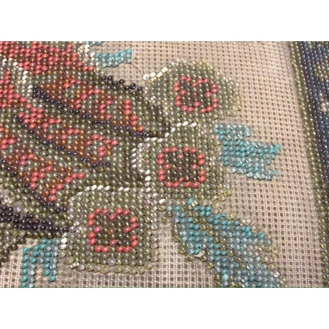 English Victorian Beadwork Box For Sale - Image 12 of 17