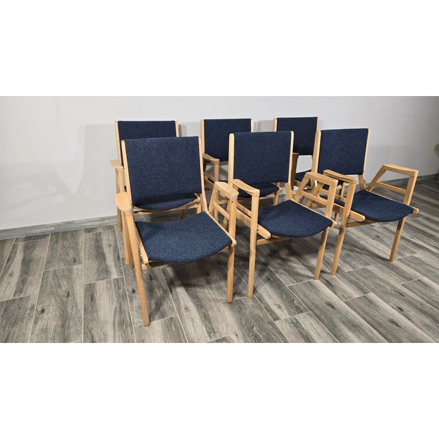 Chairs by Frantisek Jirak, 1960s, Set of 6 For Sale - Image 9 of 14