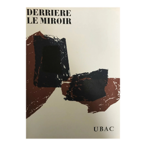 Ubac Original Lithograph Dm01105 Derriere Le Miroir 1958