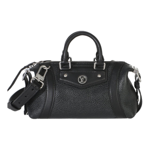 Black Pixel Lambskin LV Biker PM