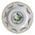 Vintage French Faience Ceramic Cockatoo Plate For Sale