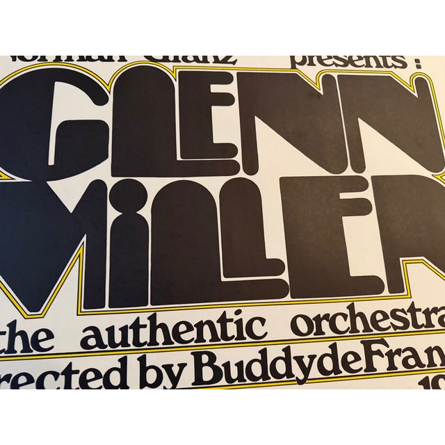 Poster for Norman Granz Presenting Glenn Millers Authentic Orchestra directed by Buddy De Franco in Concert, 1970s For Sale - Image 9 of 9