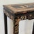 Chinoiserie Antique Chinese Black Lacquer Chinoiserie Accent Table For Sale - Image 3 of 7