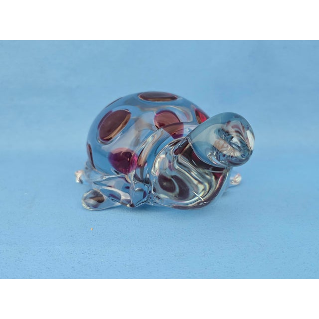 20th Century Murano Glass Turtle Sculpture attributed to Vincenzo Nason, 1960s For Sale - Image 10 of 18