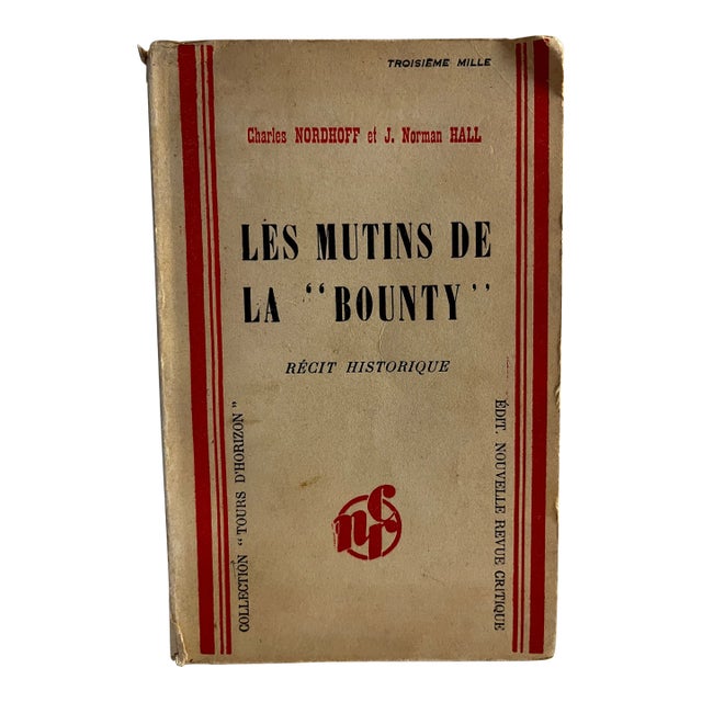 1935 French Unbound Mutiny on the Bounty Book For Sale